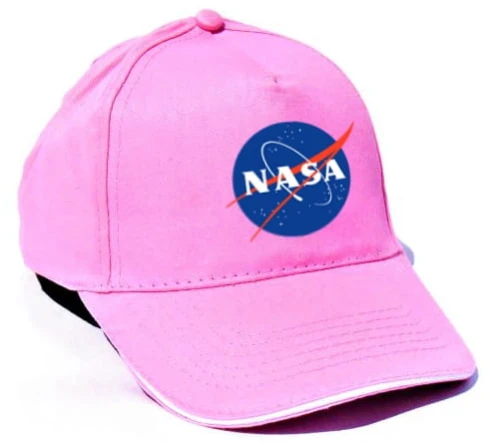 nasa czapka różowa