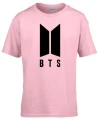 bts koszulka dziecięca różowa