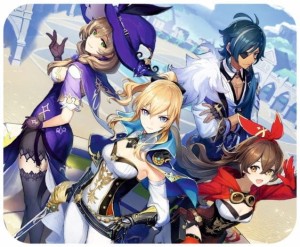 Genshin Impact podkładka pod mysz