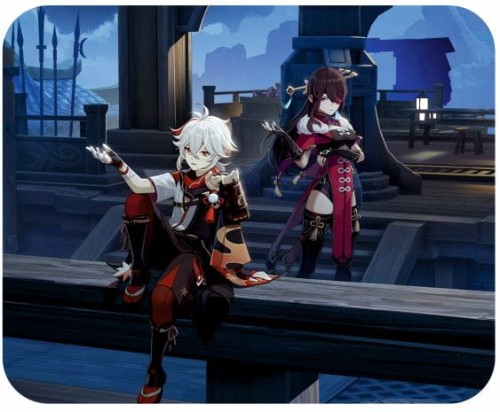 genshin impact kazuha i beidou