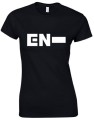 enhypen koszulka damska czarna