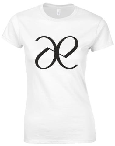 aespa koszulka damska biała