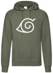 Naruto Konoha bluza męska z kapturem