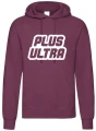 bnha plus ultra bluza męska bordowa