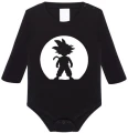 dragon ball body czarne
