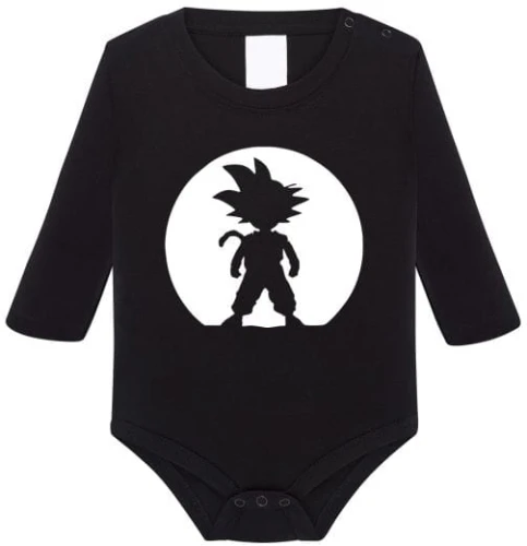 dragon ball body czarne