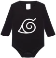 naruto konoha body czarne