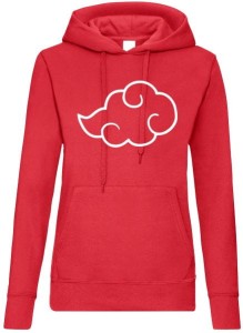 Naruto Akatsuki Chmurka Bluza damska z kapturem