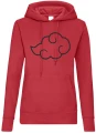 akatsuki bluza damska czerwona