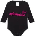 mermaid body czarne