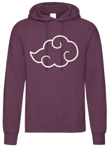 Naruto Akatsuki bluza męska z kapturem