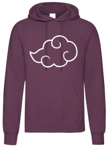 Naruto Akatsuki bluza męska z kapturem