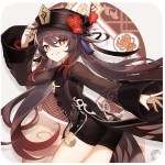 Genshin Impact Hu Tao podkładka pod kubek