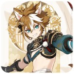 Genshin Impact Gorou podkładka pod kubek