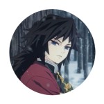 Przypinka Kimetsu no Yaiba Giyuu