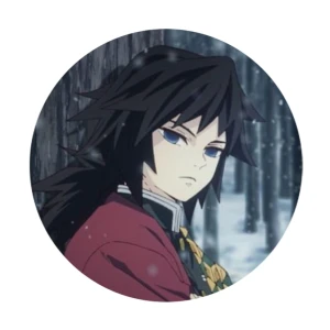 Przypinka Kimetsu no Yaiba Giyuu