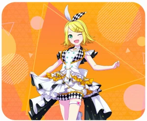 Vocaloid Kagamine Rin podkładka pod mysz