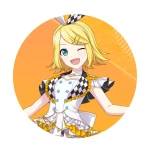Przypinka Vocaloid Kagamine Rin 1