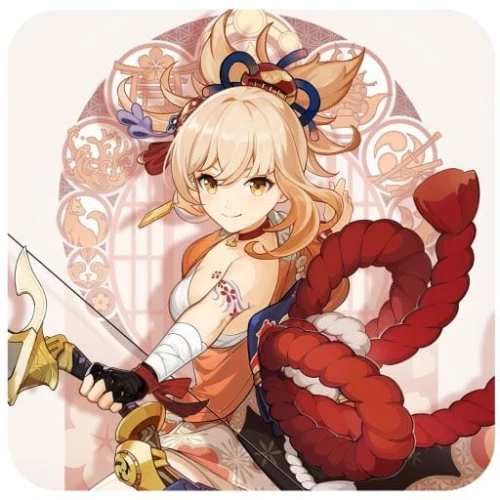 genshin yoimiya podkładka