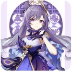 Genshin Impact Keqing podkładka pod kubek