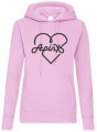apink bluza damska z kapturem róż