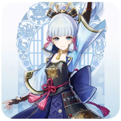 genshin ayaka podkładka