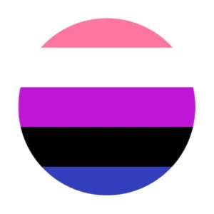 Przypinka Genderfluid