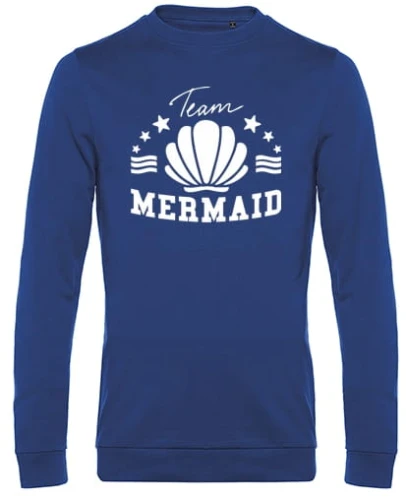team mermaid bluza niebieska