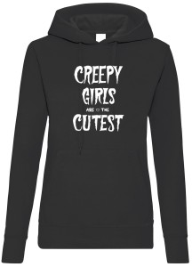 Creepy girls bluza damska z kapturem