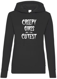 Creepy girls bluza damska z kapturem