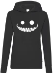 Creepy smile bluza damska z kapturem