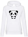 panda bluza damska z kapturem
