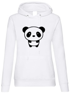 Panda bluza damska z kapturem
