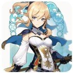 Genshin Impact Jean podkładka pod kubek