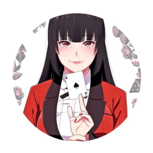kakegurui yumeko przypinka