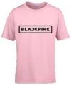 blackpink koszulka dziecięca różowa