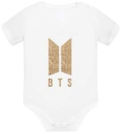 BTS body niemowlęce z krótkim rękawem