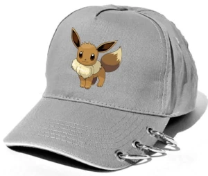 Pokemon Eevee czapka z ringami