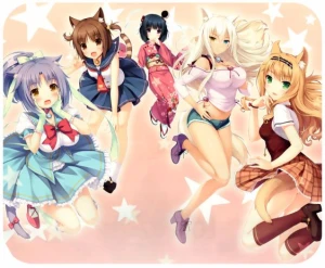 Nekopara podkładka pod mysz 2