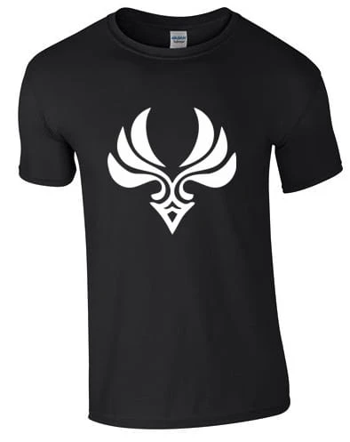 genshin anemo koszulka męska