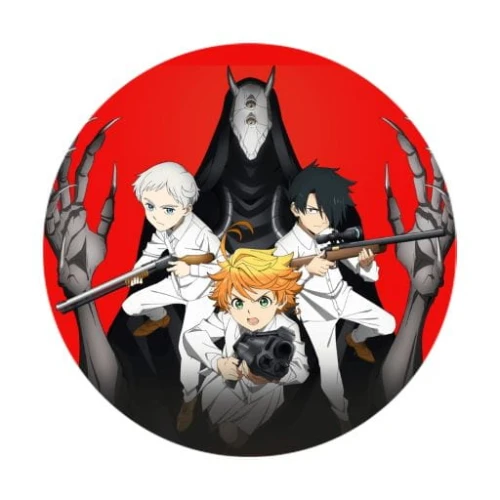 yakusoku no neverland przypinka