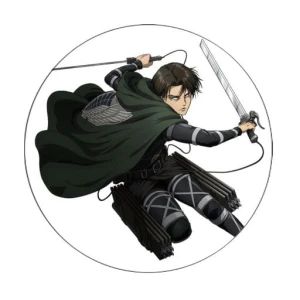 Przypinka Shingeki no Kyojin Levi 2