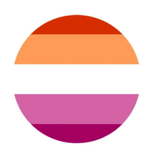 lesbian flag przypinka