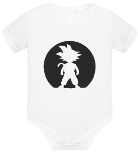 Dragon Ball Goku body niemowlęce z krótkim rękawem