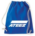 ateez worek niebiesko biały
