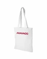 mamamoo torba shopper biała z różowym nadrukiem