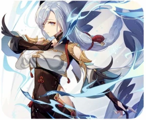 Genshin Impact Shenhe podkładka pod mysz