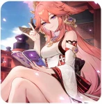 Genshin Impact Yae Miko podkładka pod kubek