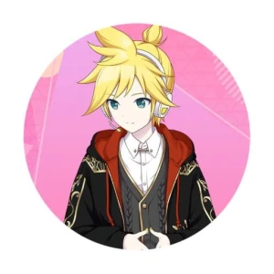 Przypinka Vocaloid Kagamine Len 1