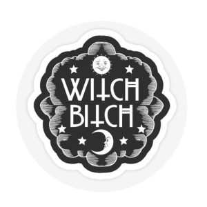Przypinka Witch Bitch